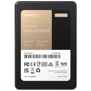 Synology | SSD | SAT5210-3840G | 3840 GB | SSD form factor 2.5